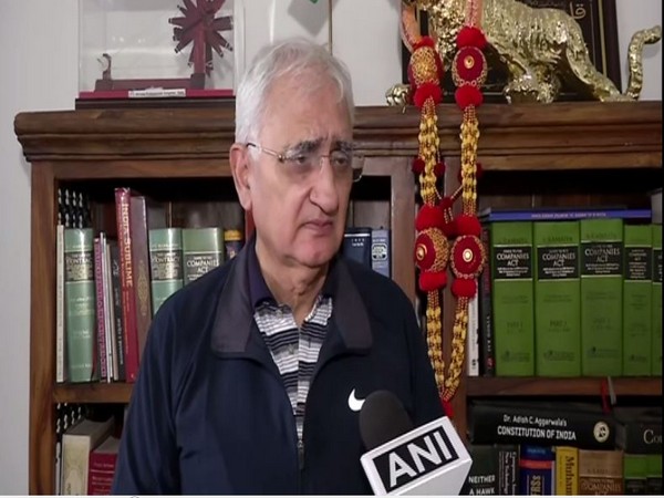 Senior Congress leader and former Union cabinet minister Salman Khurshid speaking to ANI in New Delhi on Saturday.