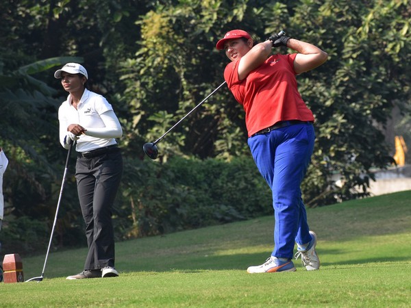 Khushi Khanijau in action at the Royal Calcutta Golf Club (Image: WGAI)