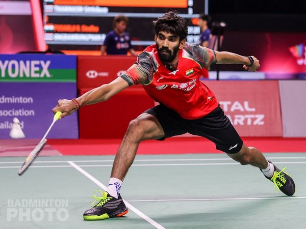 Indian shuttler Kidambi Srikanth (Photo/ BAI Media Twitter)