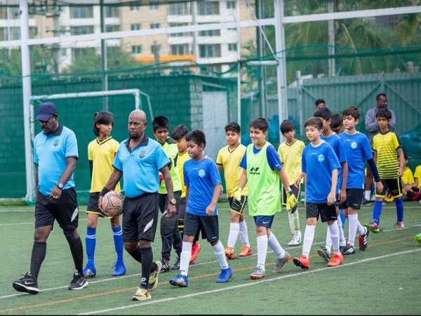 Kids participating in Bengaluru's Double Pass Development Golden Baby League (Photo/ AIFF)