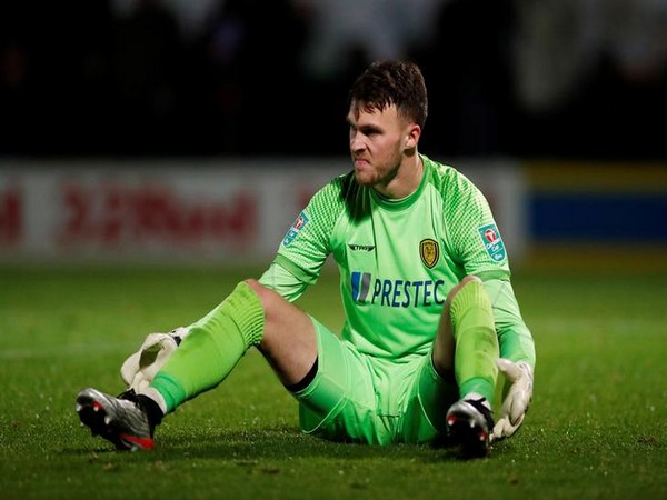 Manchester United's goalkeeper Kieran O'Hara