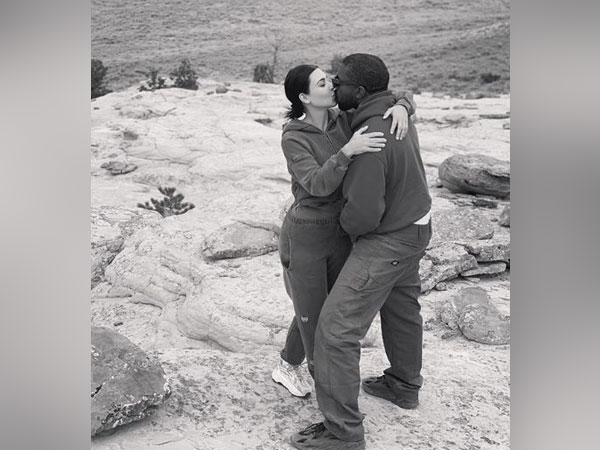 Kim Kardashian shares rare PDA snap with Kanye West
