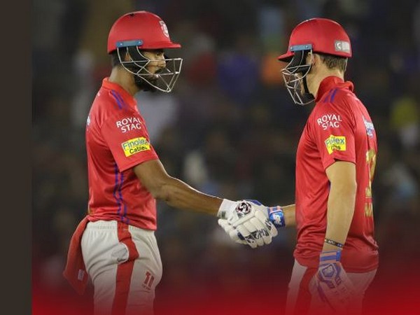 Kings XI Punjab batsmen KL Rahul (left) and David Miller (right) (Courtesy- Kings XI Punjab Twitter)