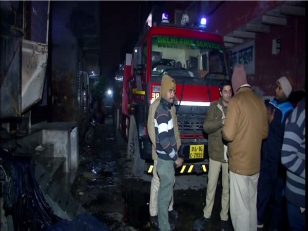 Visuals from the spot in Kirari, Delhi