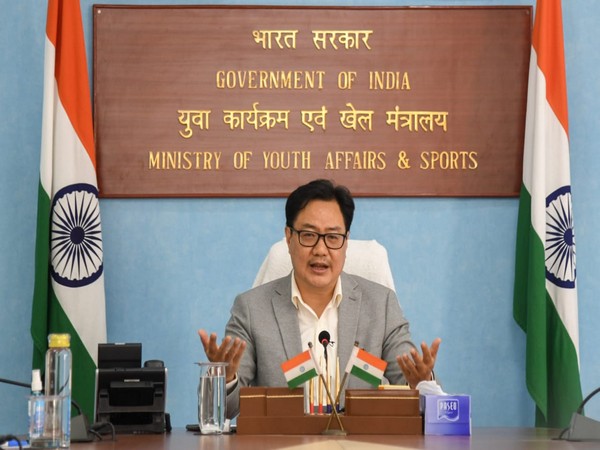Union Sports Minister Kiren Rijiju