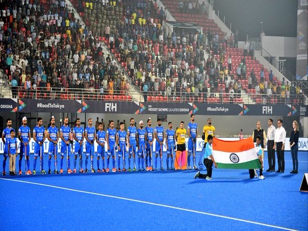 Indian hockey team. (Photo/Kiren Rijiju Twitter)