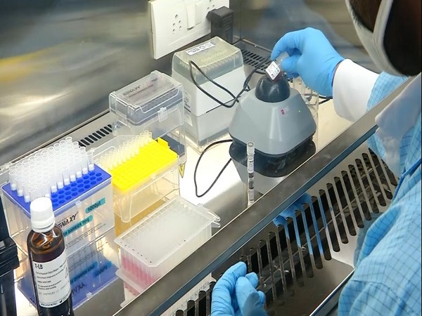 A part of the COVID-19 test kit based on RT-LAMP. 