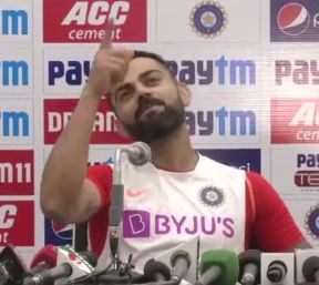 India skipper Virat Kohli 