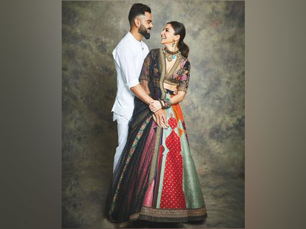 Virat Kohli with his wife Anushka Sharma (Image courtesy: Twitter)