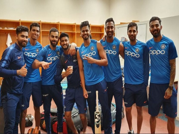 India skipper Virat Kohli shares picture with teammates on Friday. (Photo/ Virat Kohli Twitter)