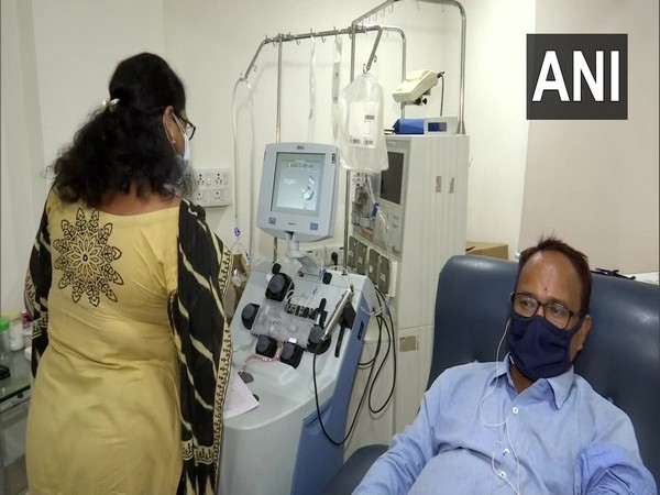 People donating blood as AMRI launches unique drive on World Blood Donor Day. (Photo/ANI)
