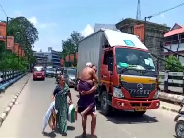 Visual from the incident in Kollam, Kerala on Wednesday. Photo/ANI