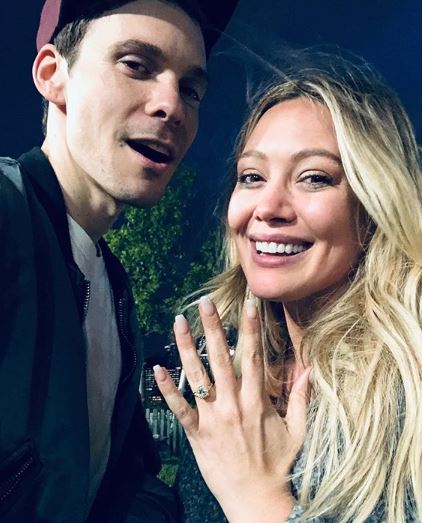 Matthew Koma and Hilary Duff (Image courtesy: Instagram)