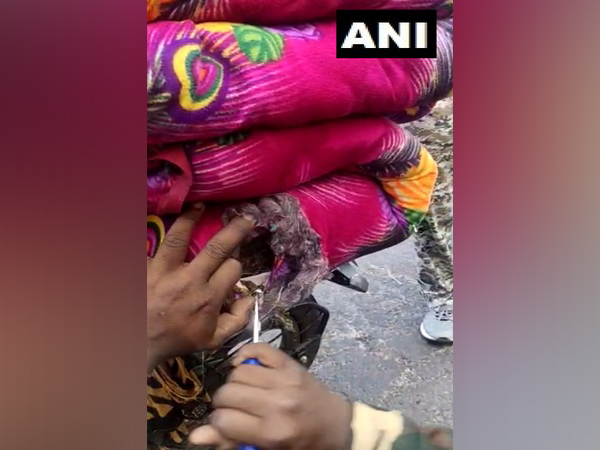 Visual from the spot. Photo/ANI