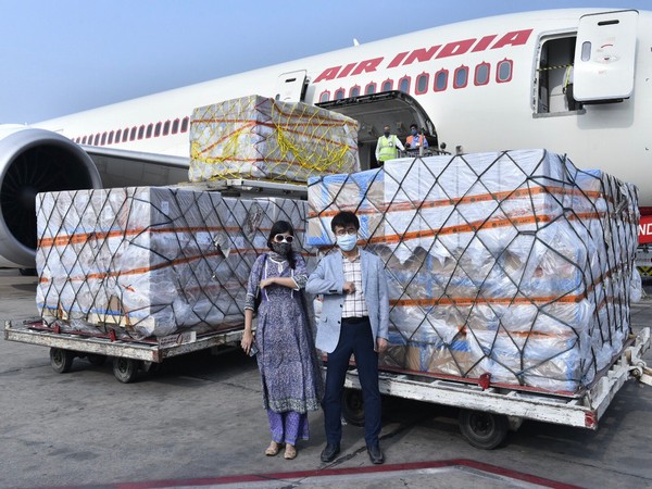 Republic of Korea sends Rapid testing kits to India (Photo/Credit: Twitter/@MEAIndia)