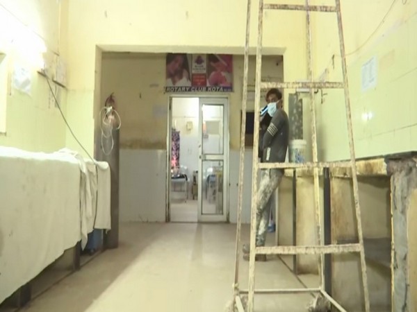 A visual from JK Lon Hospital in Kota in Rajasthan on Friday. Photo/ANI