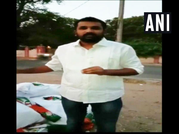 Congress spokesperson Krishank who resigns from the party on Sunday in Hyderabad.