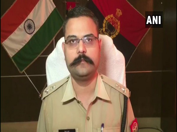 Senior Superintendent of Police (SSP) Vaibhav Krishna speaking to ANI on Friday. Photo/ANI