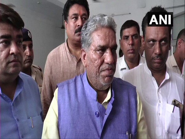 Haryana Jail Minister Krishan Lal Panwar speaking to ANI on Monday. 