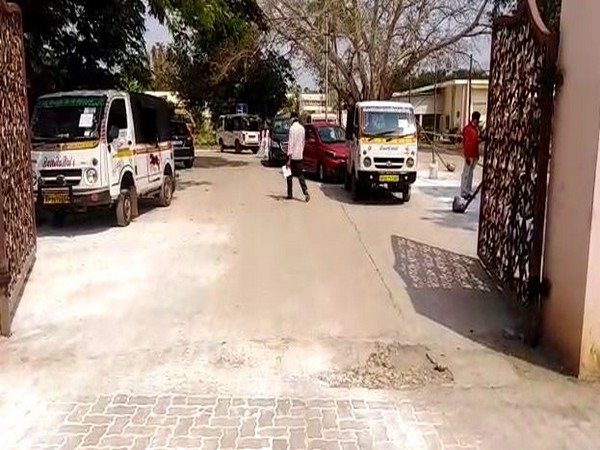 Visual from the quarantine facility at NT Rama Rao College of Veterinary Science, Gannavaram. Photo/ANI