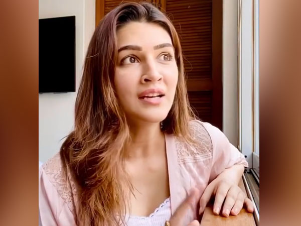 A still from the video shared by actor Kriti Sanon (Image courtesy: Instagram)