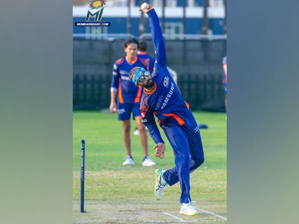 Mumbai Indians all-rounder Krunal Pandya (Photo/ Mumbai Indians Twitter)