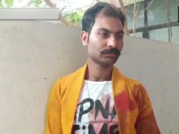 Kuldeep Rajawat, victim's husband, while speaking to ANI in Indore, Madhya Pradesh on Saturday. Photo/ANI