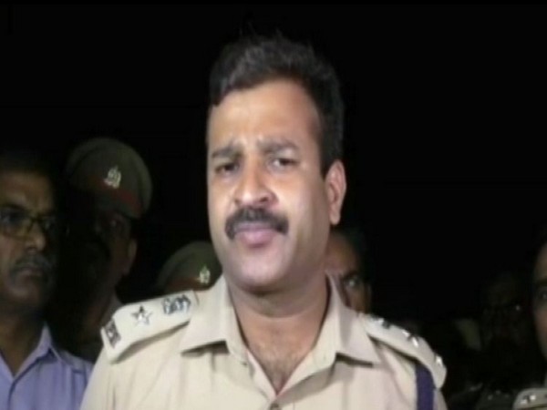 SSP Anand Kulkarni speaking to reporters in Varanasi on Thursday. Photo/ANI