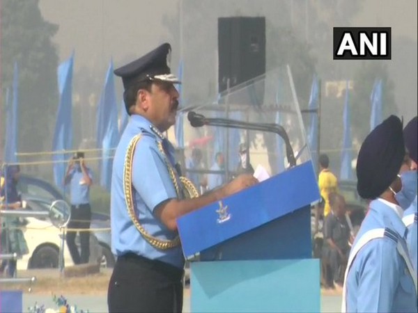 IAF chief Air Chief Marshal Rakesh Kumar Singh Bhadauria. (Photo/ANI)