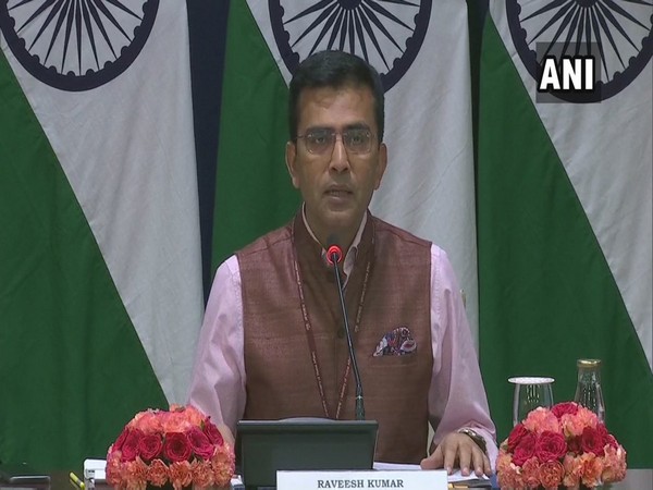 Spokesperson of the Ministry of External Affairs Raveesh Kumar speaking to the media on Thursday  