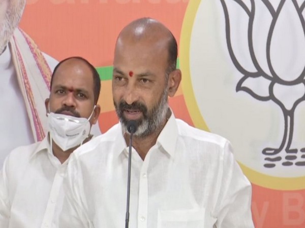Telangana BJP chief Bandi Sanjay Kumar (Photo/ANI)