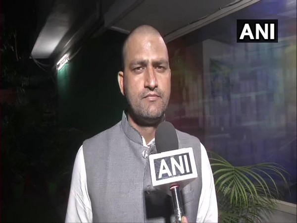 Congress MLA Kunal Chaudhary speaking to ANI in Bhopal. Photo/ANI