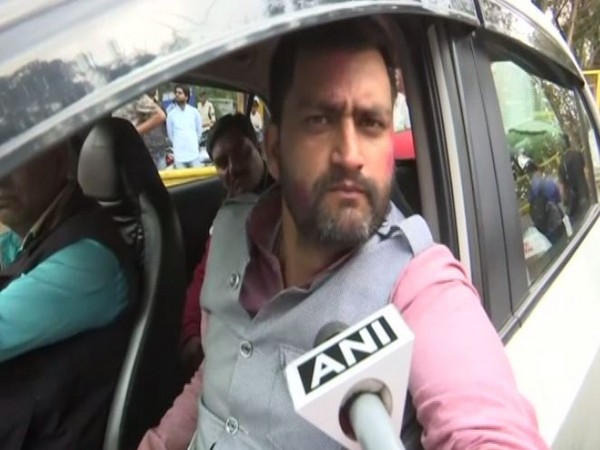 MP Congress MLA Kunal Chaudhary speaking to ANI on Tuesday. Photo/ANI