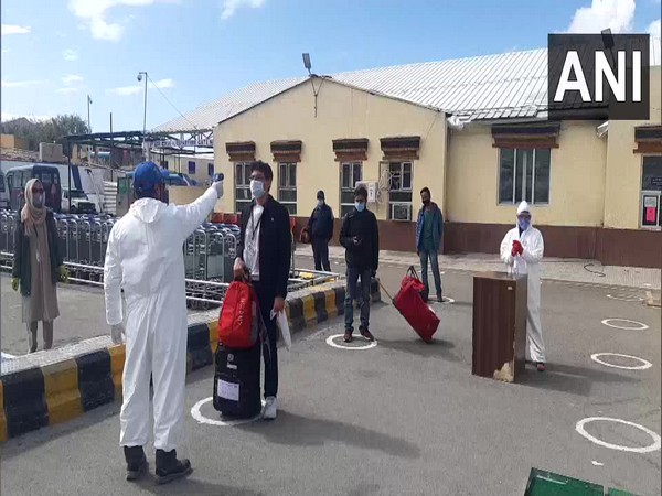 Domestic flight operations resumed in Leh, Ladakh. [Photo/ANI]