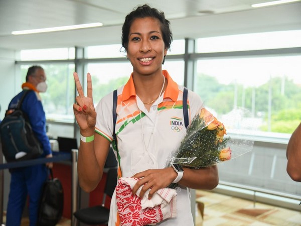 Olympic medallist boxer Lovlina Borgohain (Image: Lovlina Borgohain Twitter)