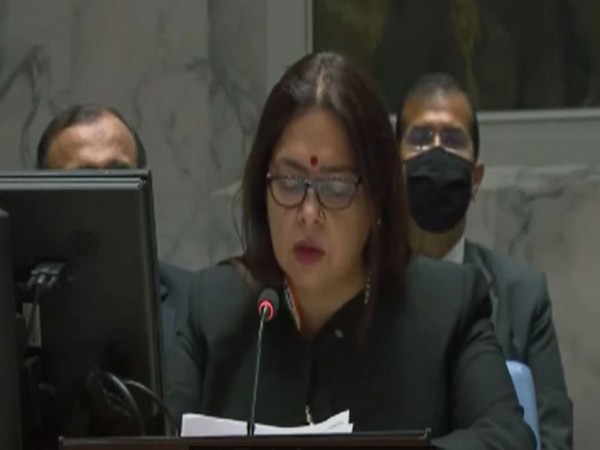 Union Minister of State for External Affairs Meenakashi Lekhi addresses the UNSC Open Debate on 'UN Peacekeeping Operations: Transitions'