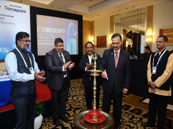 L-R: S Krishnan, Leader, CS, PwC; Amit Sharma, Advisor & Director, Office of Secretary, DoD; S Dharan, MD, Bharat Exhibitions; Lt Gen (Dr) Rajesh Pant, NCS Coordinator, PMO; VK Devnath, GM, CRIS