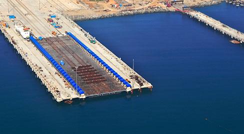 LandT's Kattupalli yard is located north of Ennore Port, about 40 km from Chennai