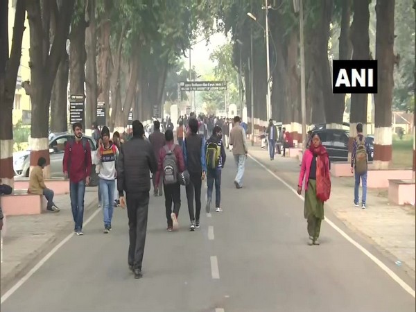 A visual from Lucknow University campus. (Photo/ANI)