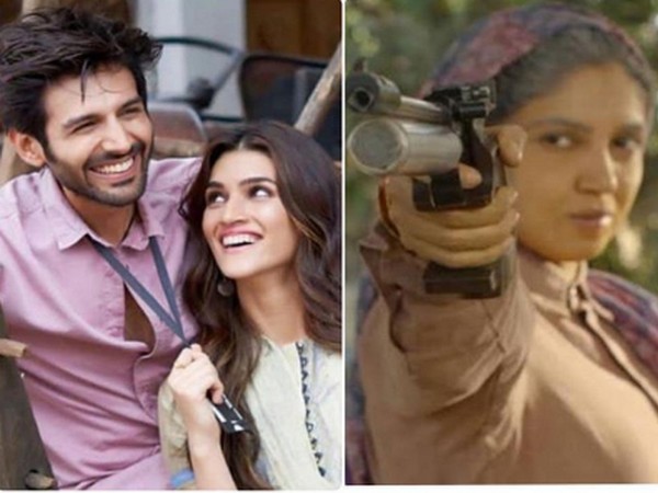 Spoof poster of 'Luka Chhupi Aur Woh' featuring actors Kartik Aaryan, Kriti Sanon and Bhumi Pednekar (Image Source: Instagram)