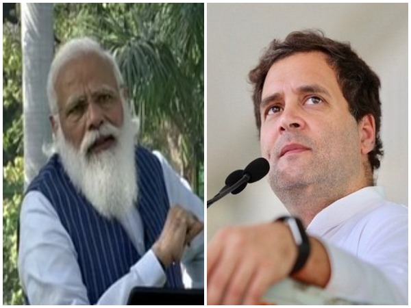 Prime Minister Narendra Modi, Congress MP Rahul Gandhi (Photo/ANI)
