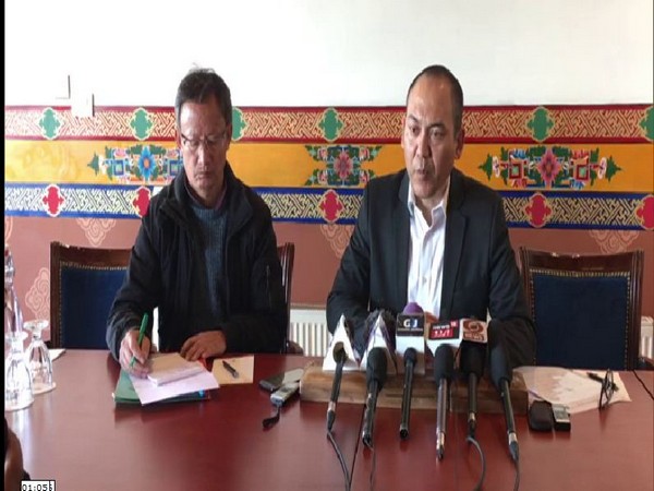 Rigzin Sampheal, Commissioner Secretary of Ladakh speaking to ANI on Friday. Photo/ANI