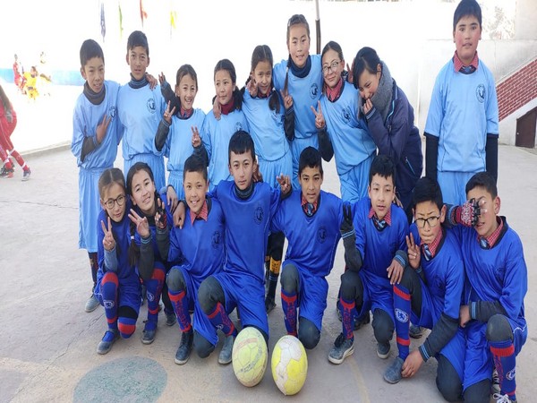 Ladakhi kids participating in Golden Baby Leagues (Photo/ AIFF)