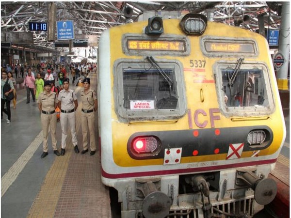 Ladies Special train inaugurated by Central Railway. Photo/ANI