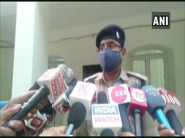 Assistant Superintendent of Police (ASP) Lakhimpur Kheri, Arun Kumar Singh speaking to the reporters. (Photo/ANI)