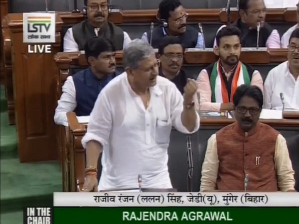 JDU leader Rajiv Ranjan 