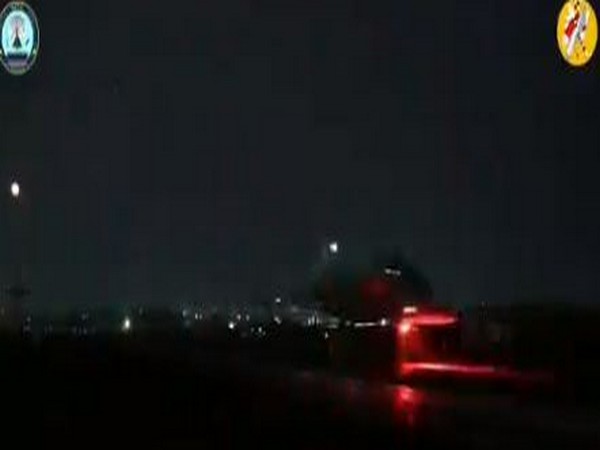 Visual from the LCA (Navy) arrested landing at SBTF Goa. Photo/DRDO Twitter