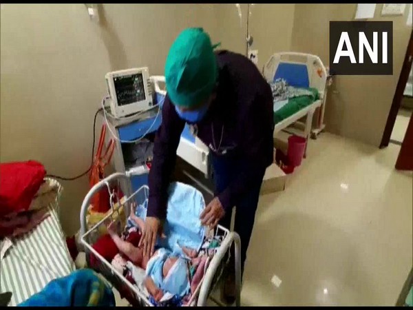 A doctor in a hospital in Latur. Photo/ANI