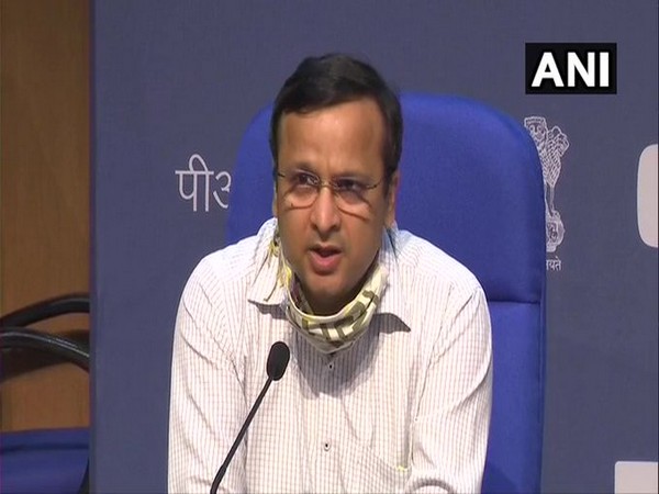  Lav Agrawal, Joint Secretary, Health Ministry speaking at a press conference on Thursday. Photo/ANI
