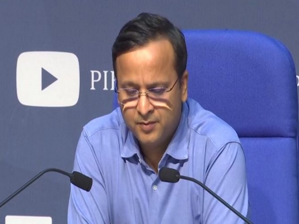 Lav Aggarwal, Joint Secretary, Ministry of Health and Family Welfare, speaking to reporters on Tuesday. Photo/ANI